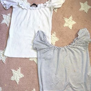 Brandy Off-The-Shoulder Top Set